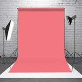 Aperturee - Aperturee Pink Solid Color Backdrop For Portrait Photography
